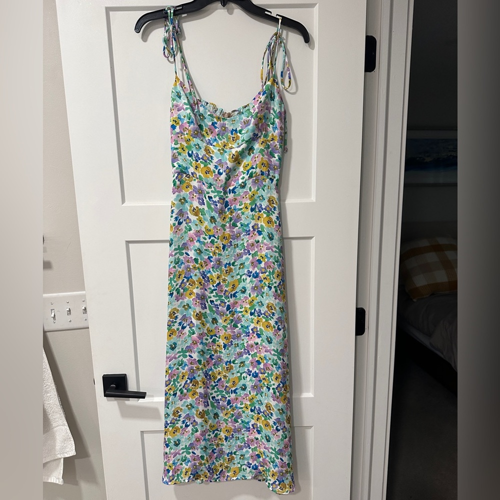 RESA Floral Midi Dress - Multicolor